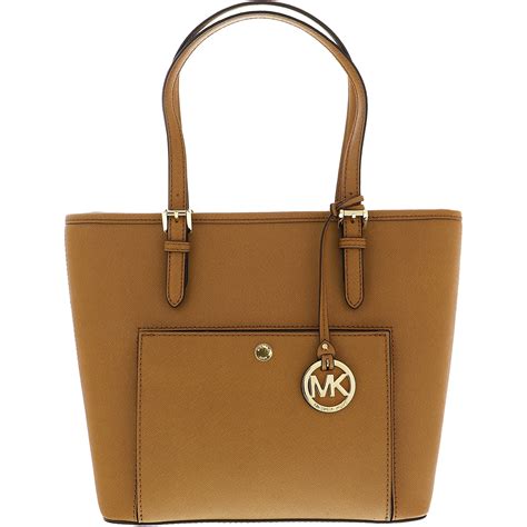 michael michael kors jet set logo medium tote|michael kors jet set saffiano.